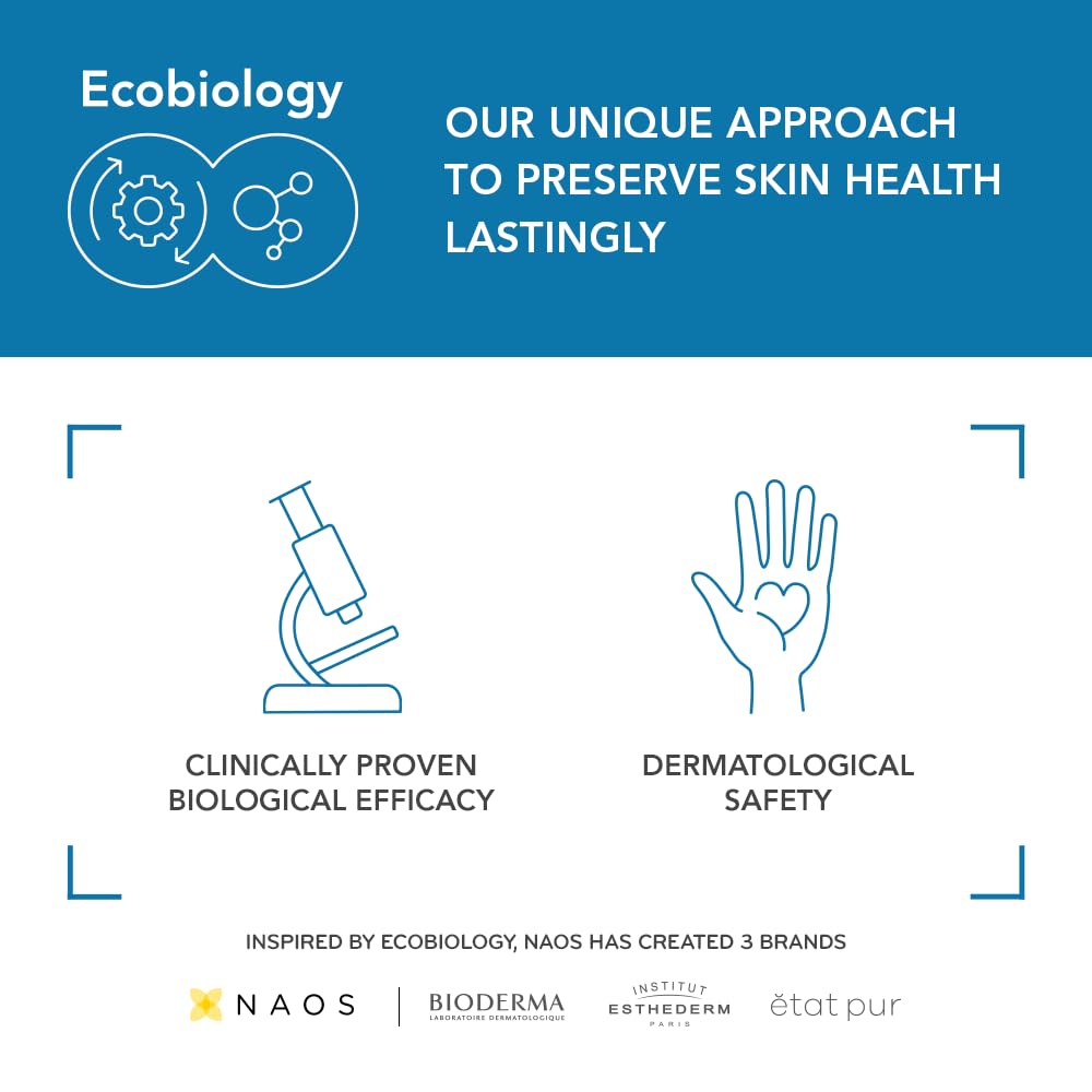 Bioderma Atoderm Shower-Oil, Cleansing-Oil For Face & Body, Nourishing Cleansing Oil For Dry to Atopic Sensitive Skin For Softer & Smooth Skin For Your Whole Family