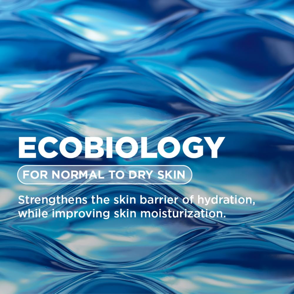 Bioderma Atoderm Hydrating Shower Gel, Moisturizing Face and Body Cleanser, Body Wash for Normal to Dry Sensitive Skin, 1L