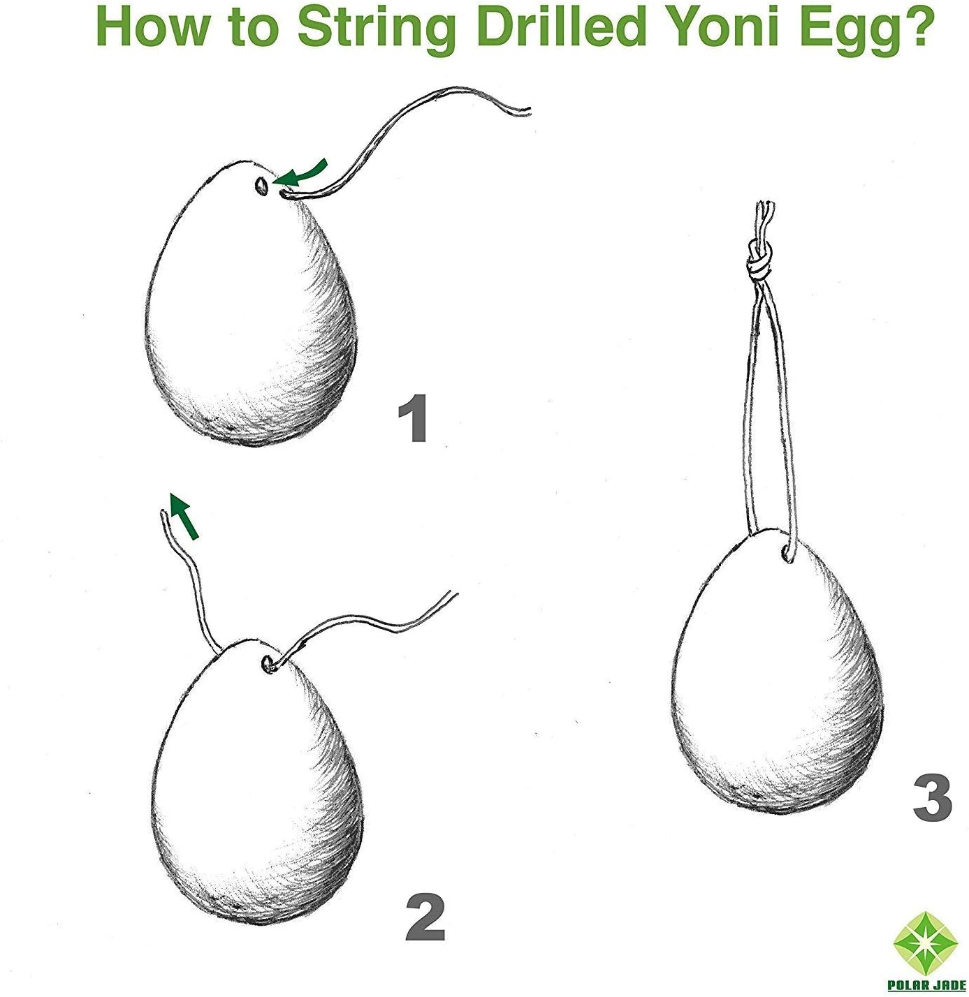 Yoni Egg of Rose Quartz, Drilled, Medium, with Certificate and Instructions, Pink Love Stone, for Women