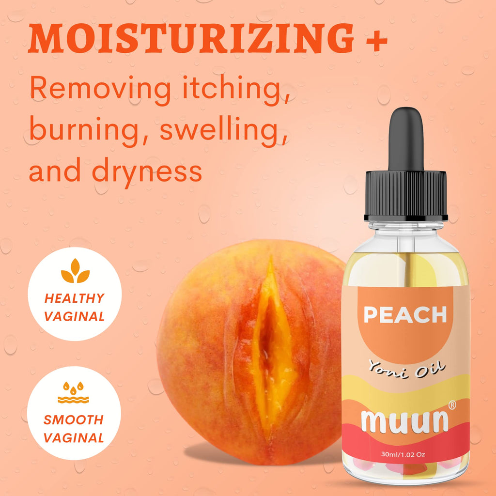 Muun Pineapple Intimate Oil for Dryness Perfume Oil After Shave Ingrown Hair Moisturizer & Nourishing Care For Women, 100% Natural