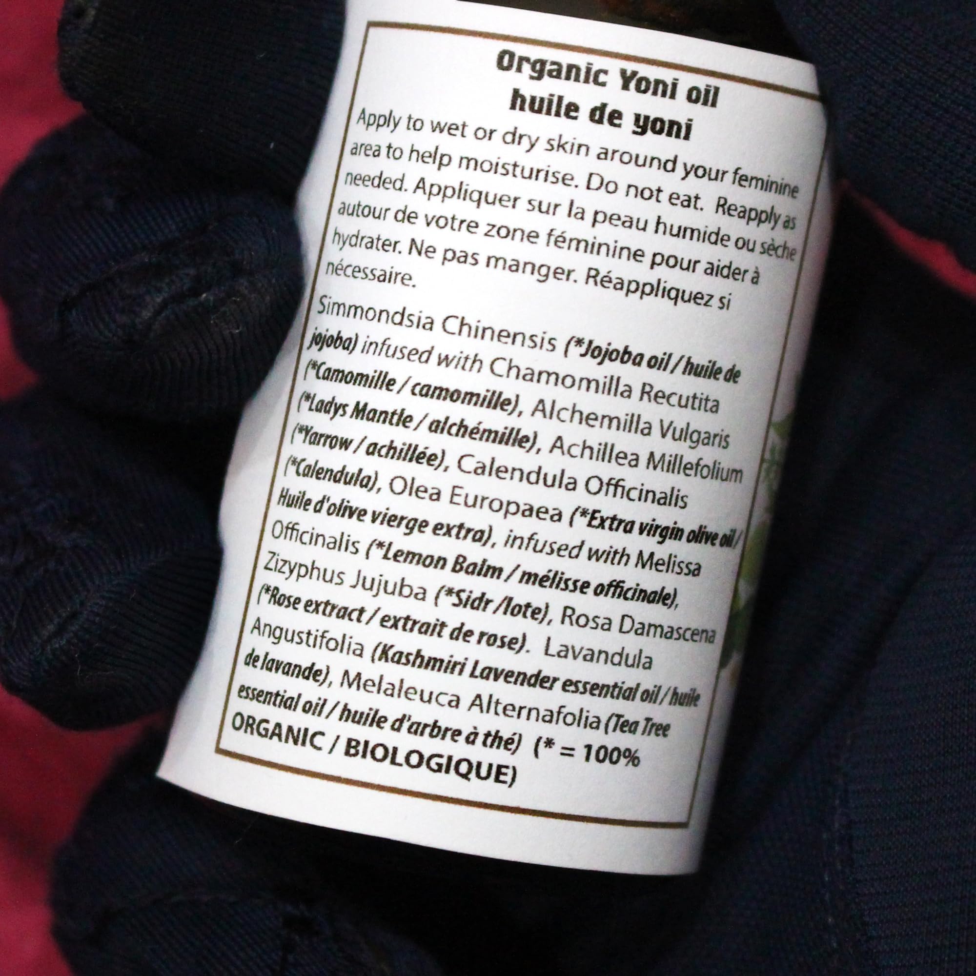 Organic Yoni oil | Natural vagninal moisturizer | 9 herbs for feminine care & odor || Made in Canada - Muslim Cosmetics - Yoni Oil (1oz (30ml))