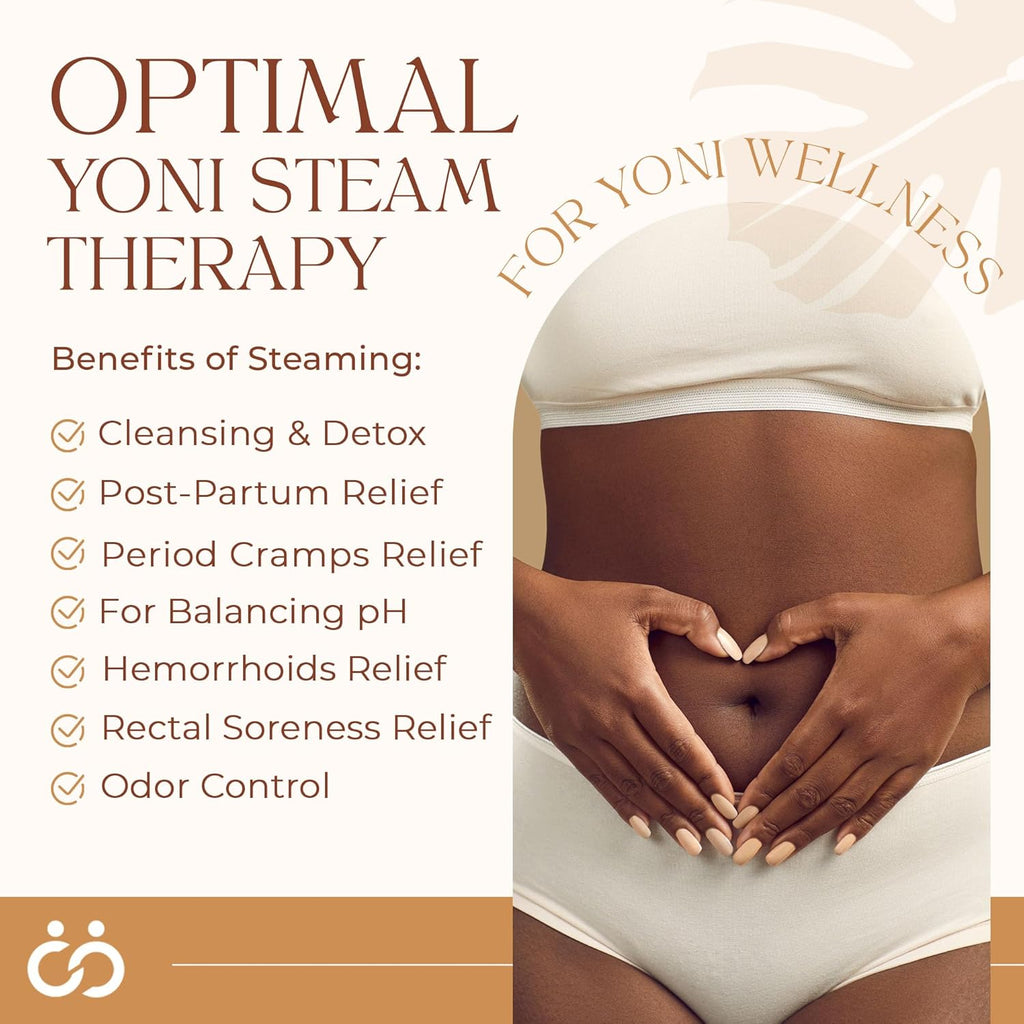 Sitz Bath Yoni Steam Herbs Relaxing Facial SelfCare, Ph Balance Complements Yoni Bowl and Yoni Oil, Yoni Herbs Pack for 3-4 Sessions, Yoni Detox and Cleanse 2 Ounces (2 oz Yoni Steam Herbs)