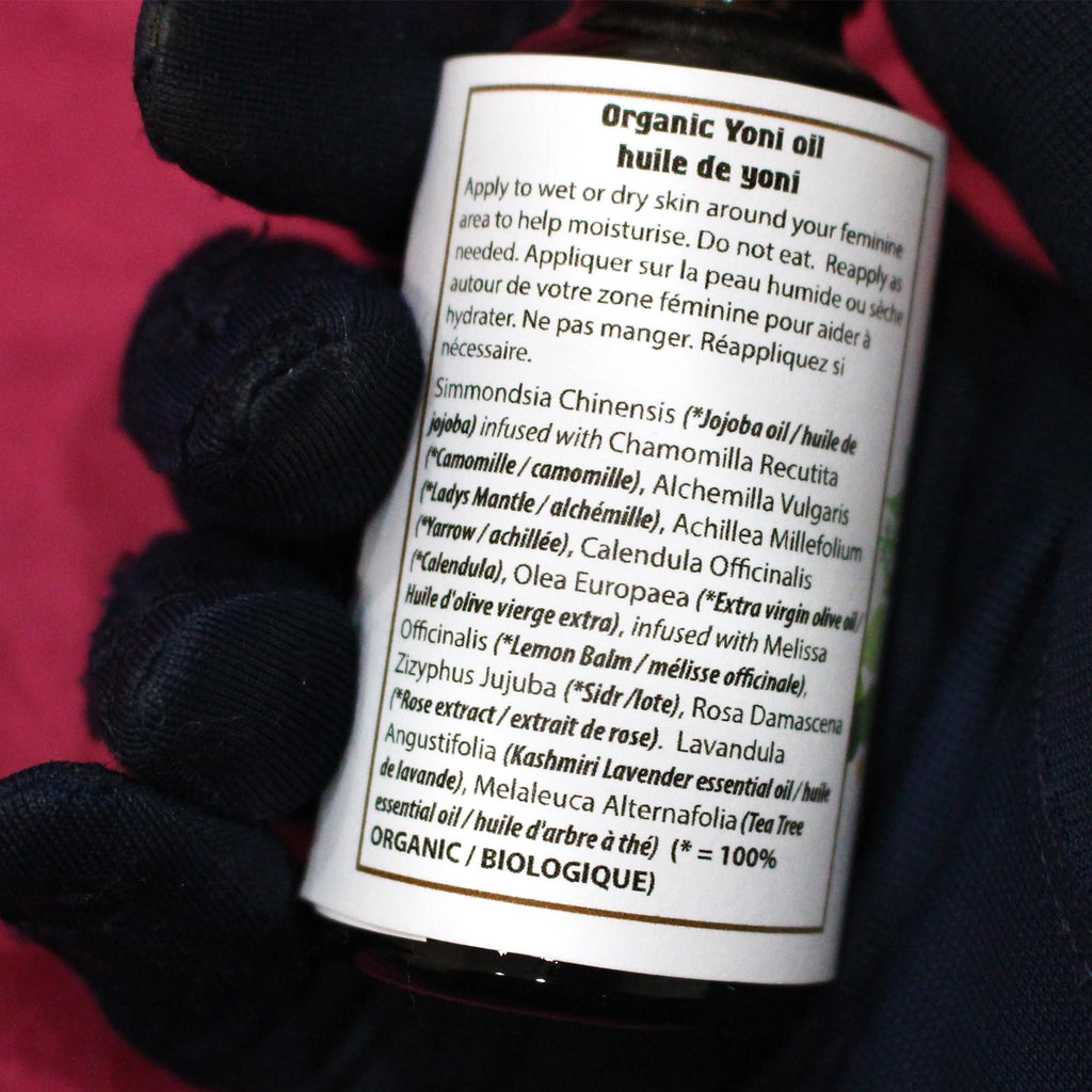 Organic Yoni oil | Natural vagninal moisturizer | 9 herbs for feminine care & odor || Made in Canada - Muslim Cosmetics - Yoni Oil (1oz (30ml))