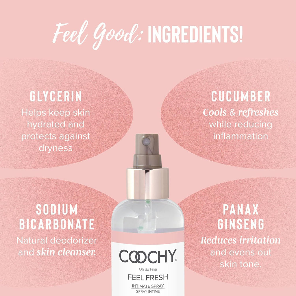 Coochy Intimate Feminine Spray Peony Prowess 4 fl.oz